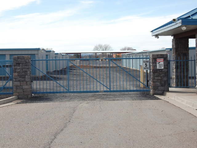 America One Mini Storage Gate